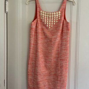 Trina Turk peach colored dress